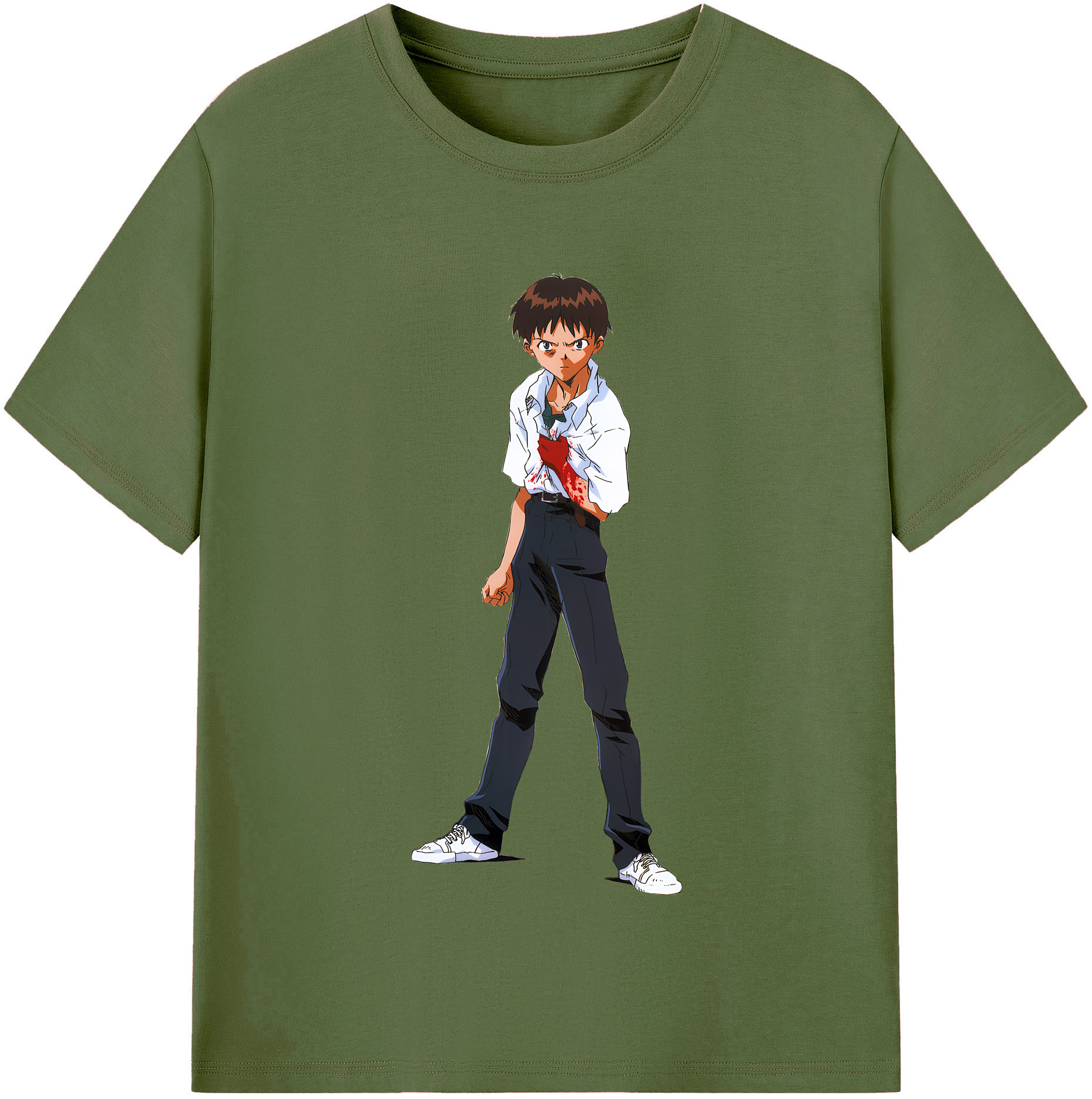 （画像用） EVA 新世紀エヴァンゲリオン 綿100％半袖Tシャツ（フロントプリント）